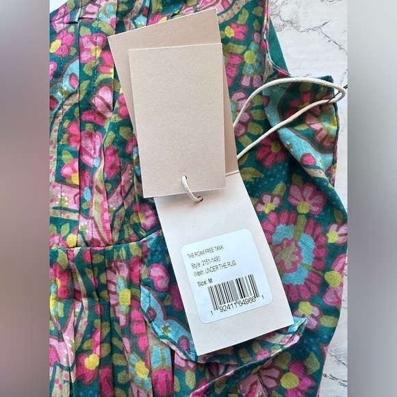 #31 NWT MOTHER Denim The Roam Free Tank in Under The Rug - Picture 6 of 6